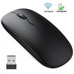 Ultra-thin Wireless Mouse 2.4G Rechargeable