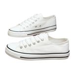 Fashion Women Canvas  Shoes Low Top Lace-up Shoes Classic Casual Sneakers